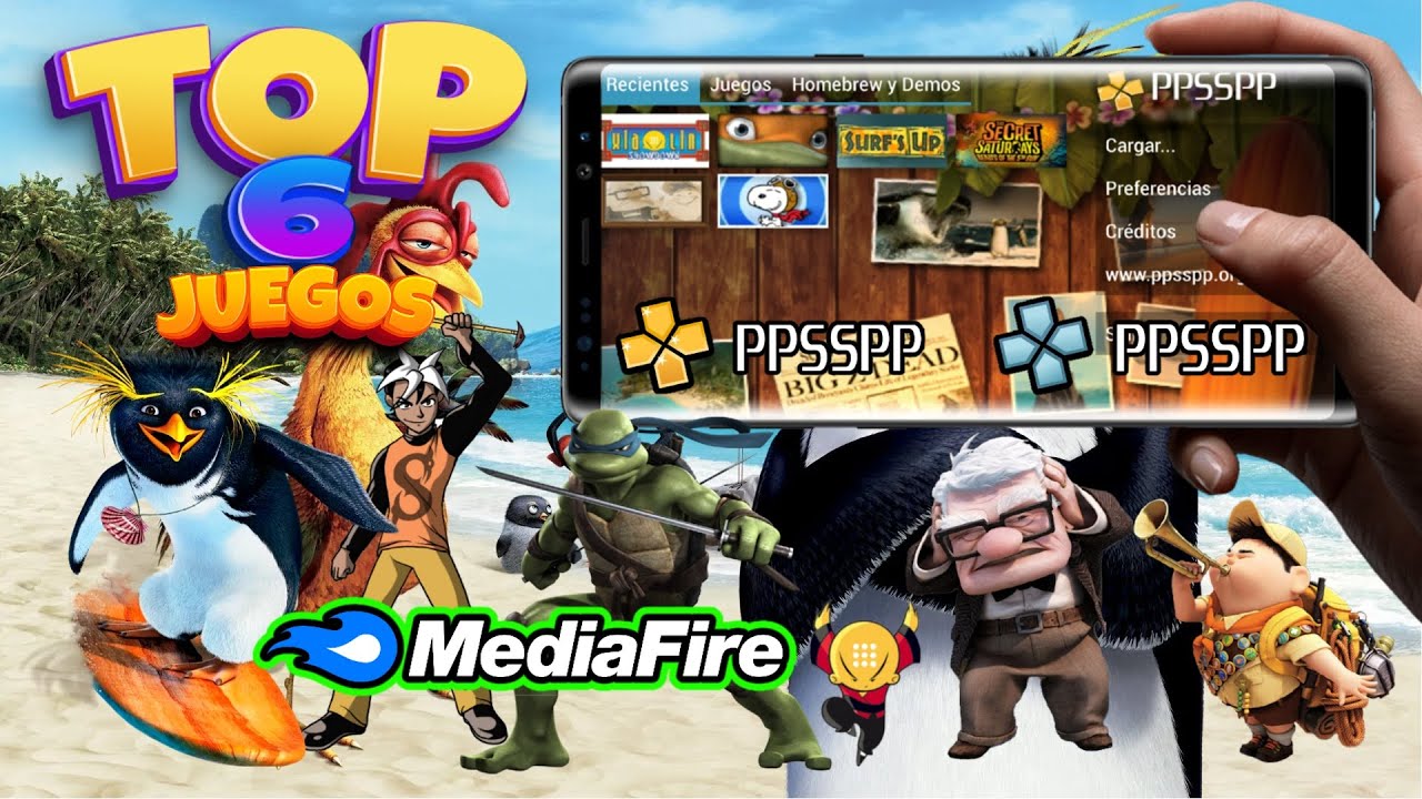 ТОП-6 приключенческих и экшен-игр для PPSSPP (PSP)
