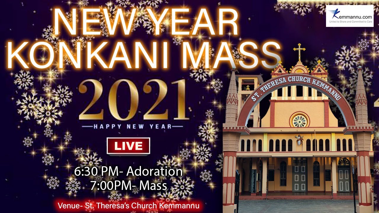 New Year Konkani Aradhaan and Holy Mass Live