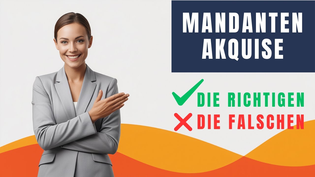 Mandantenakquise: So bekommst du als Anwalt die besten Mandanten!