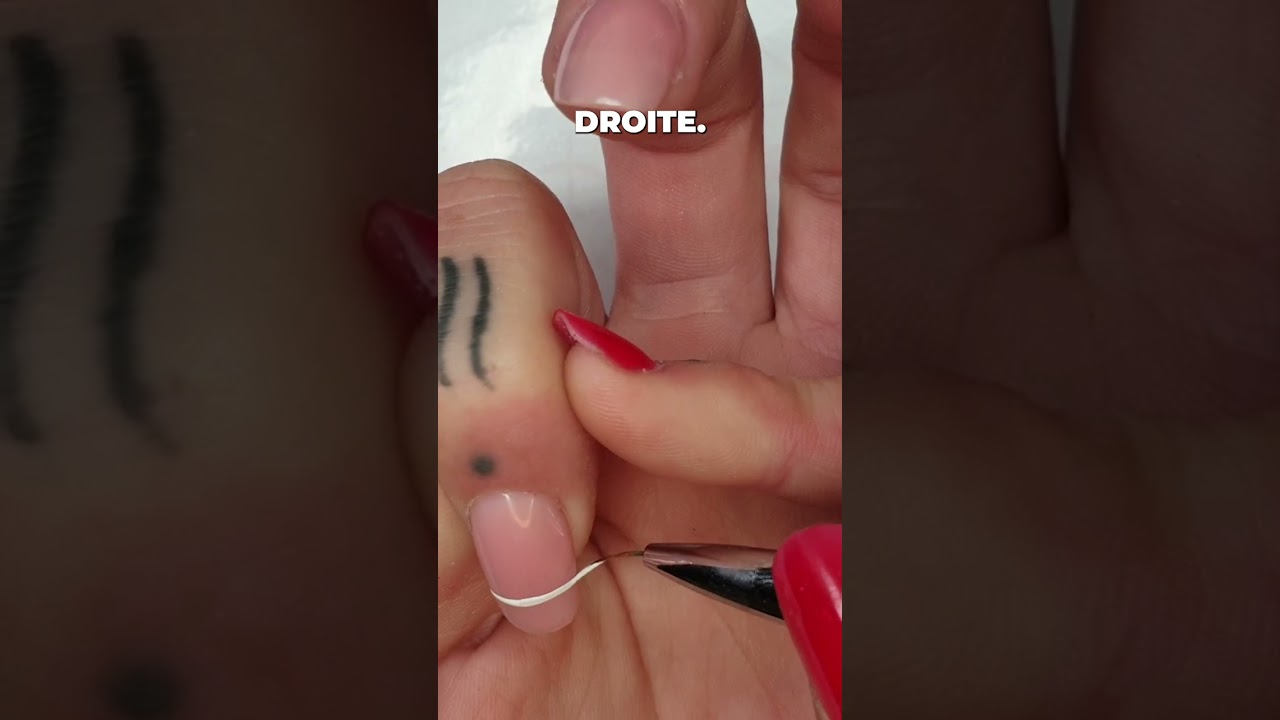 💅ASTUCE FRENCH DEBUTANT ULTRA FACILE #manucure