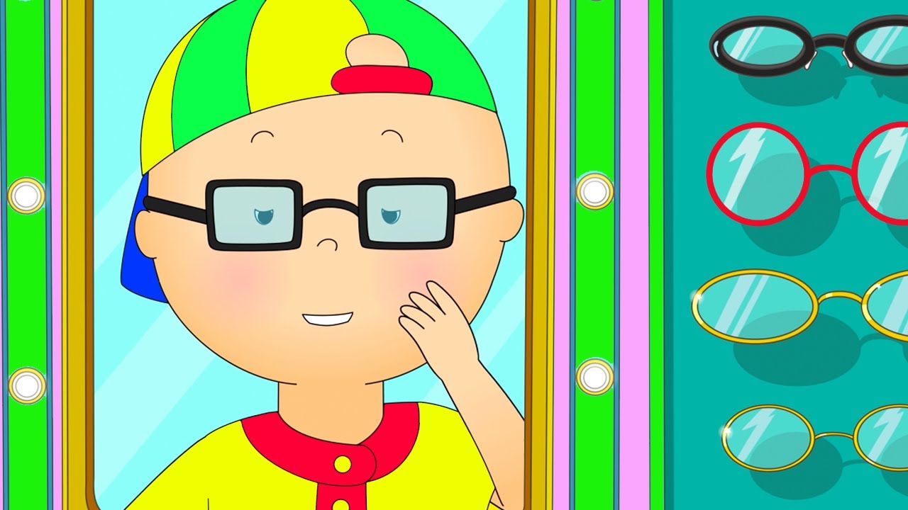 Caillou at the Opticians | Caillou Cartoon