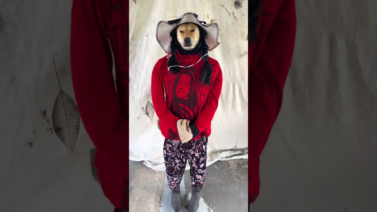 Funny videos of dogs wearing clothes Funny videos of dogs wearing clothes