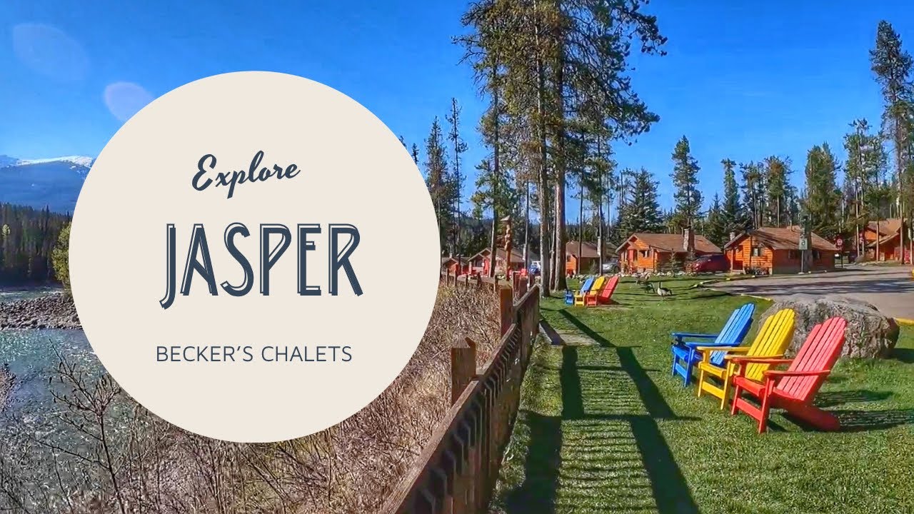 BECKER’S CHALETS. Best places to stay in Jasper National Park.