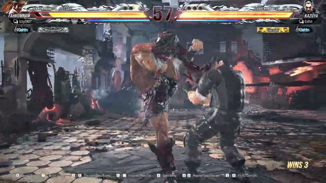 Fahkumram (das me) vs Kazyua Tekken 8 Blue-Ranks