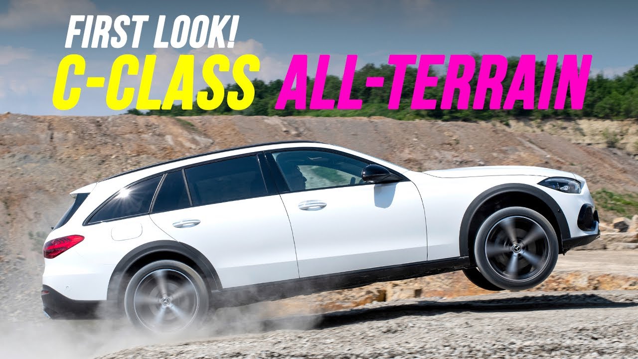first ever Mercedes C-Class All-Terrain crossover estate PREVIEW