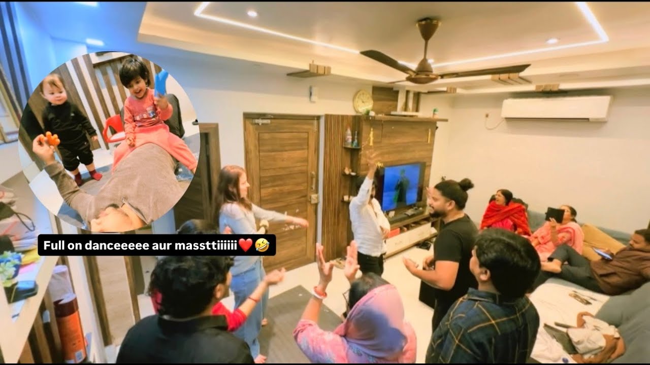 Ghar pe full on dance aur mastiiii ❤️🤣 || #dailyvlog #youtubeshorts #trending #foryou
