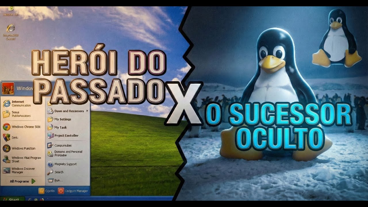 O Verdadeiro Sucessor do Windows XP não é o Windows 11 (É o Linux)