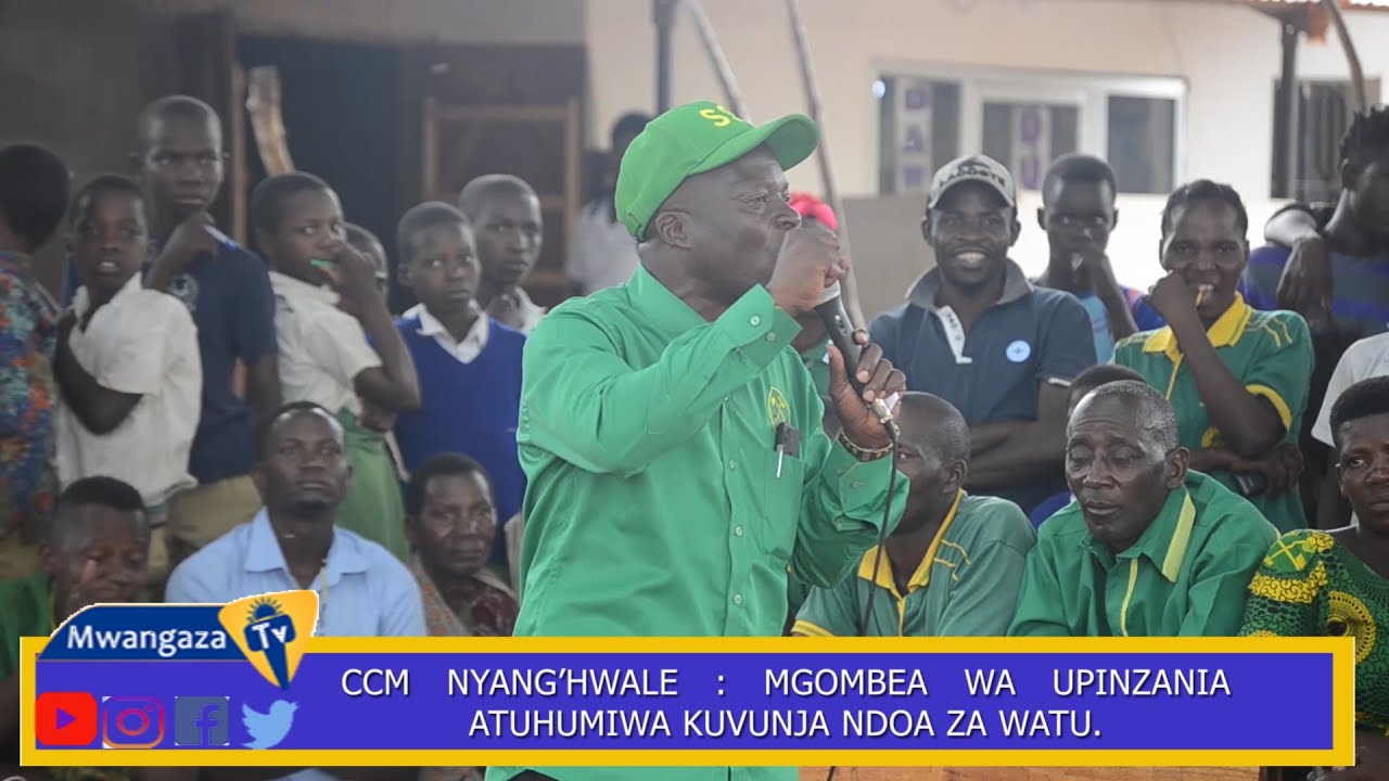 CCM NYANG’HWALE : MGOMBEA WA UPINZANI   ATUHUMIWA KUVUNJA NDOA ZA WATU/CCM WATAKA ASICHAGULIWE.