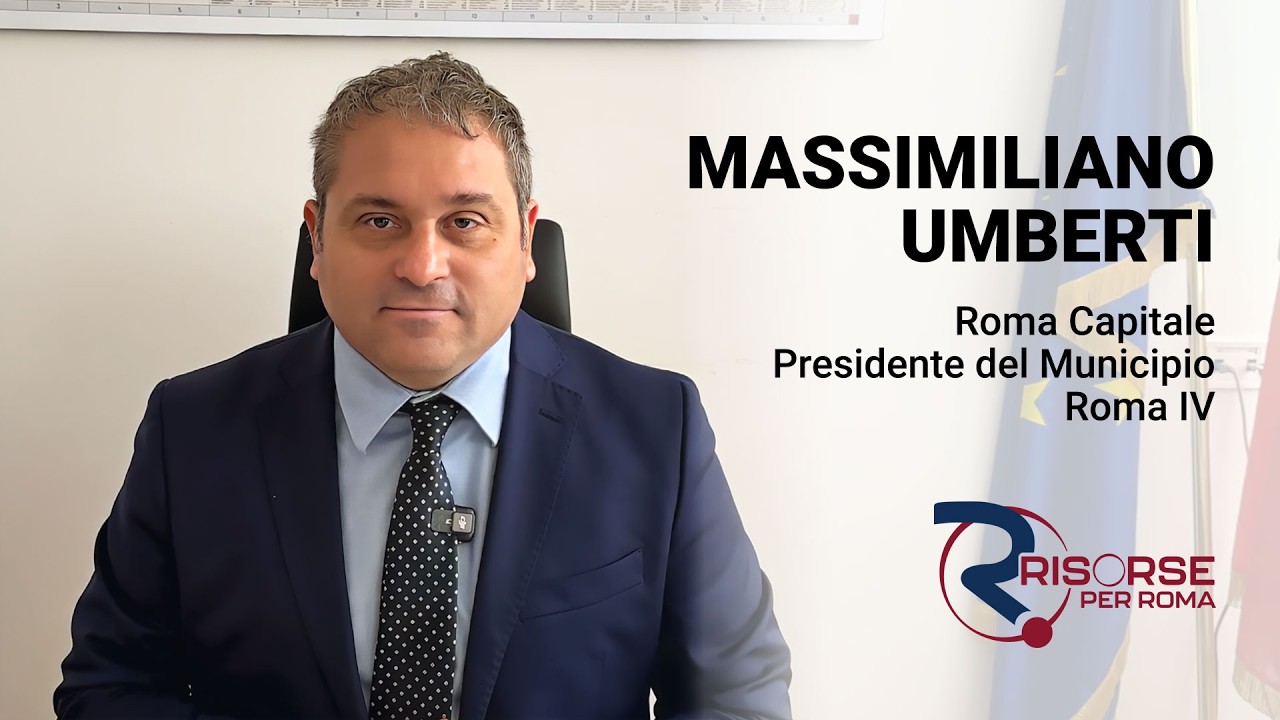 Massimiliano Umberti - Presidente del Municipio Roma IV - Roma Capitale - 15/02/2026