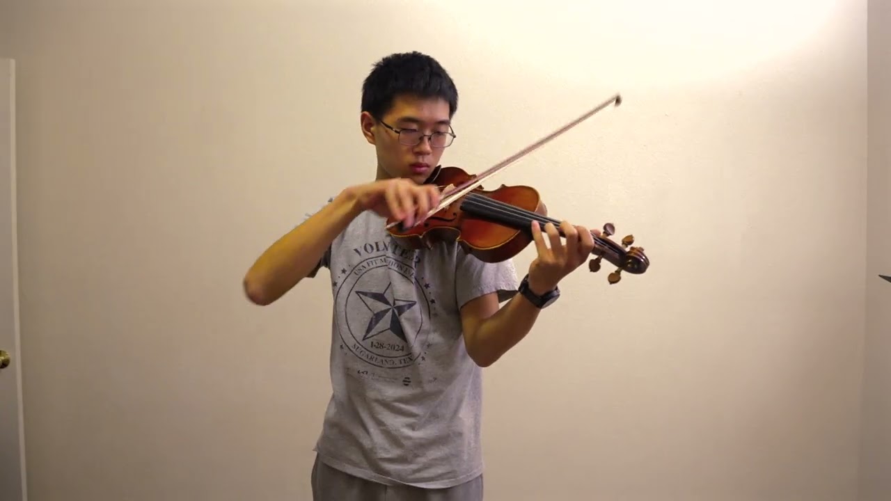 Lalo Symphonie espagnole,Op 21 1st Mvt Violin Solo Jonathan
