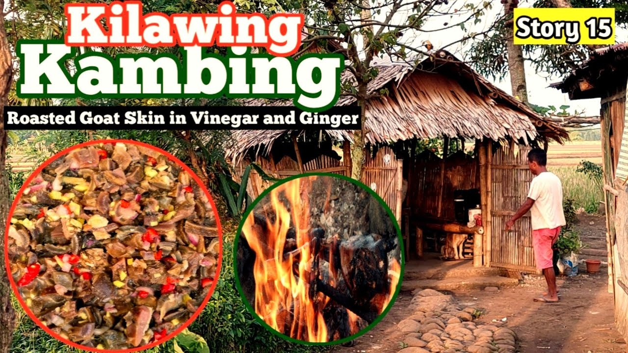 Kilawing KAMBING || Roasted #Goat Skin in Vinegar and Ginger || Simple Life in Bukidnon