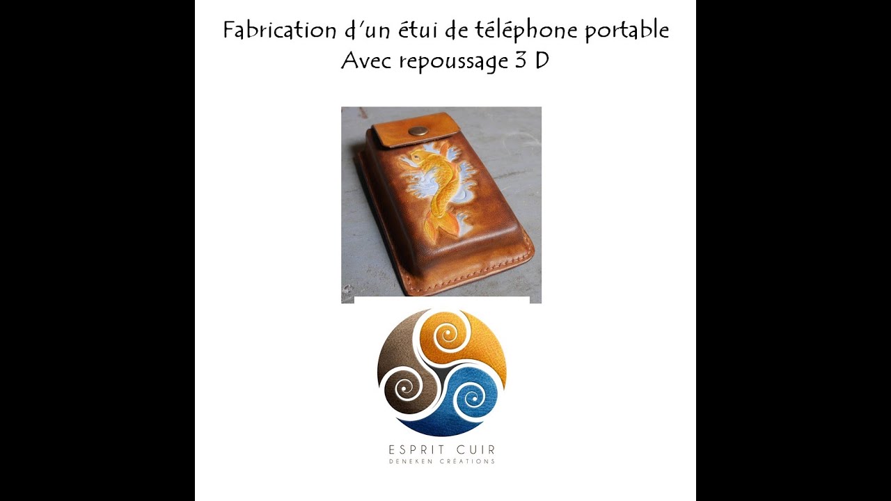 Etui pour téléphone portable moulé / repoussage 3D