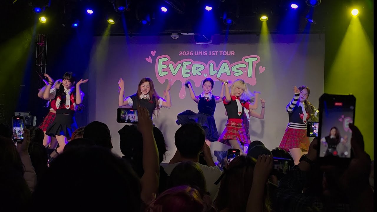 UNIS (유니스) 1ST TOUR- EVERLAST 2026  [4K FAN CAM] AT ECHOPLEX- LOS ANGELES 02/27/2026