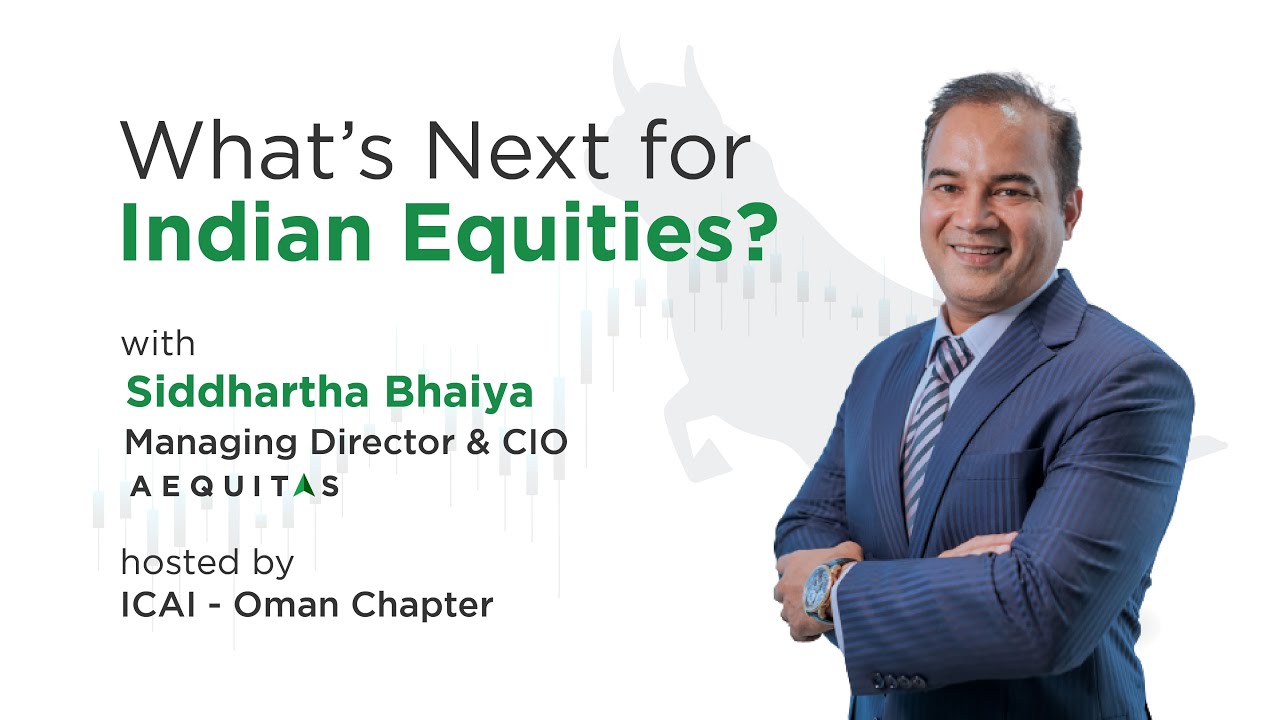 Decoding the Indian equity market paradox | Siddhartha Bhaiya at the ICAI GCC Seminar