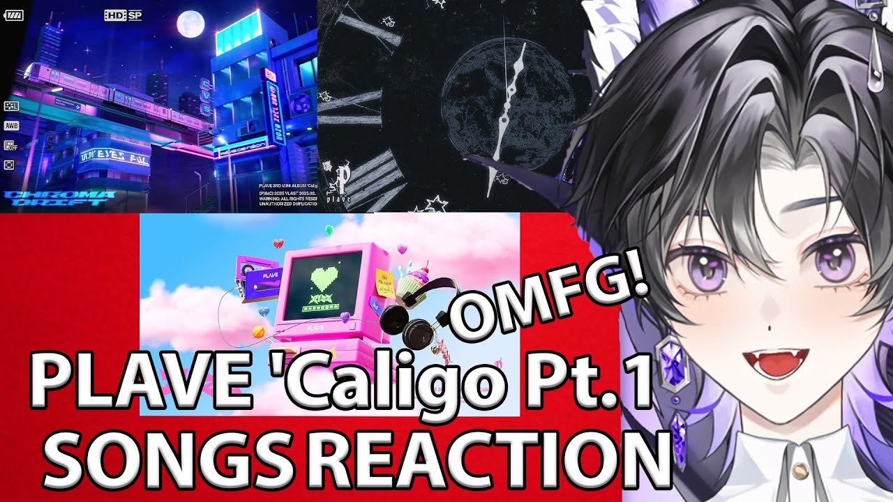 PLAVE | 3nd Mini Album 'Caligo Pt.1' ' 'Chroma Drift'' ' 'RIZZ' ' '12:32 (A to T)' Songs Reaction