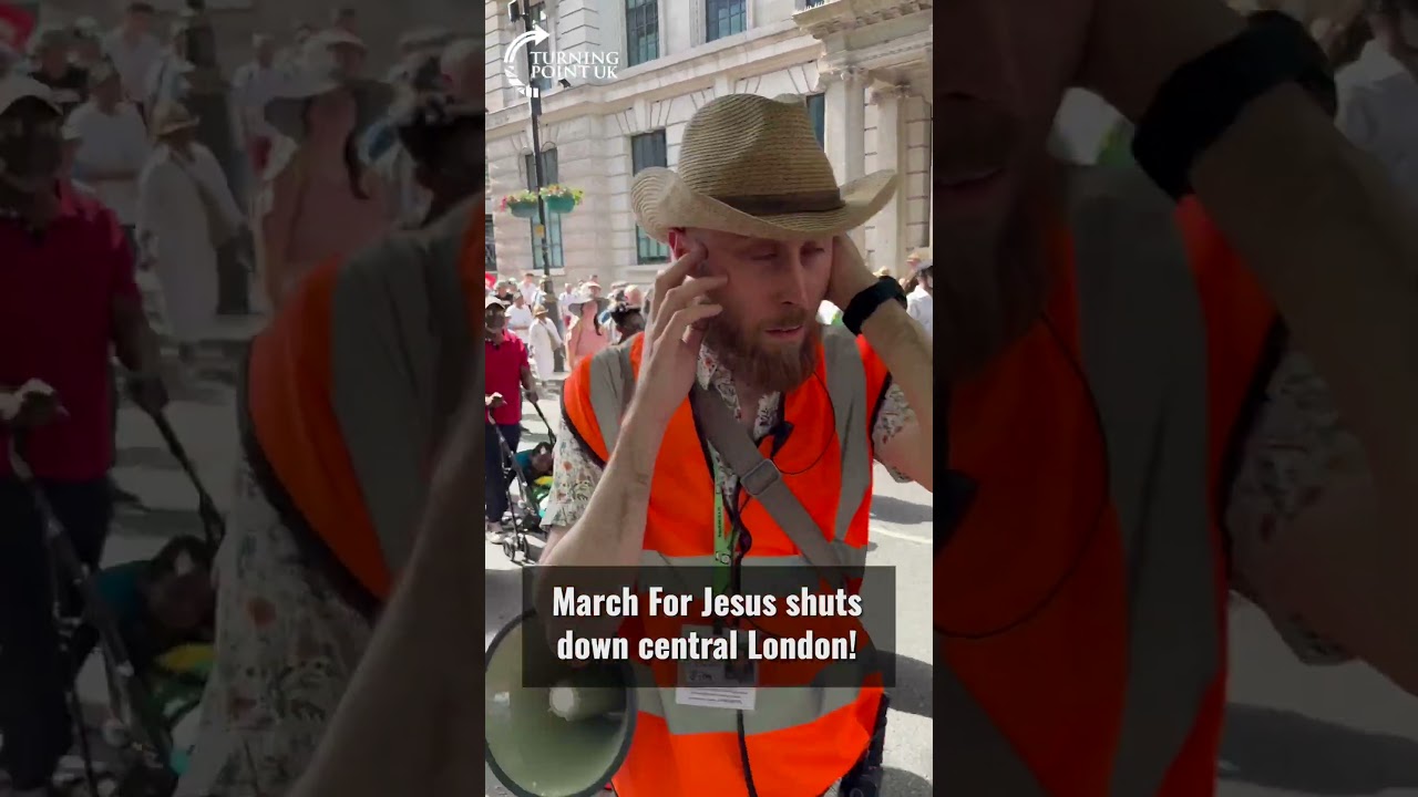 March For Jesus shuts down central London!