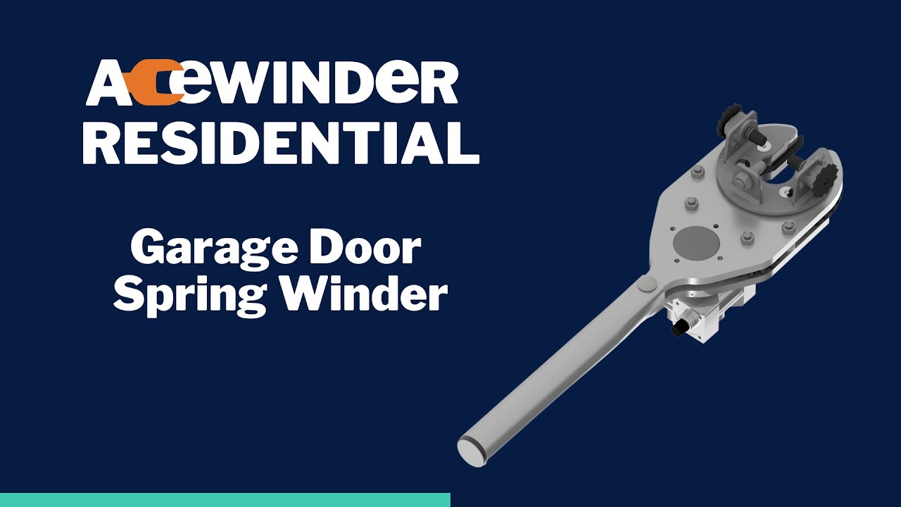 AceWinder Residential - Garage Door Spring Winder