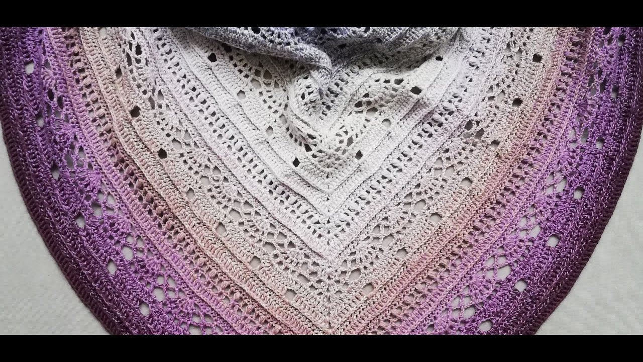 Tığ işi şal modelleri ve yapılışları Sis love - nina shawl.. tığ işi çok güzel bir şal modeli...