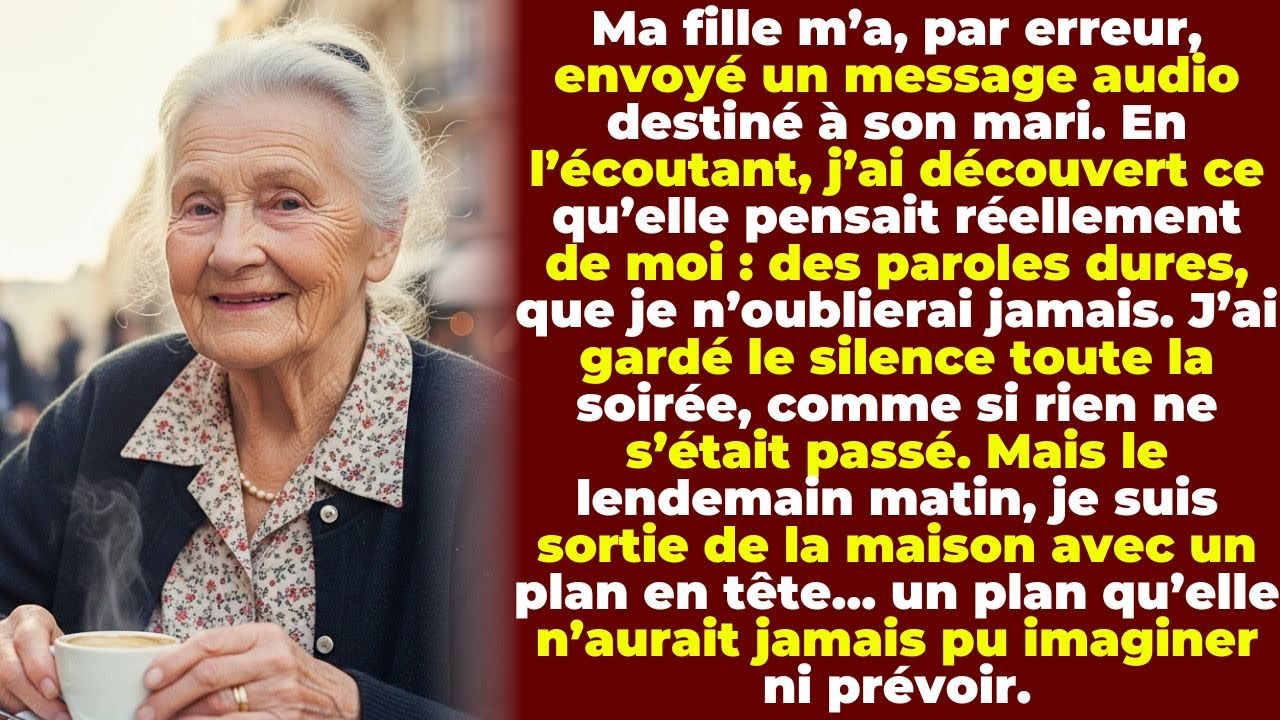 Ma fille a envoyé un message vocal destiné à son mari… et ce que j’ai entendu m’a glacée