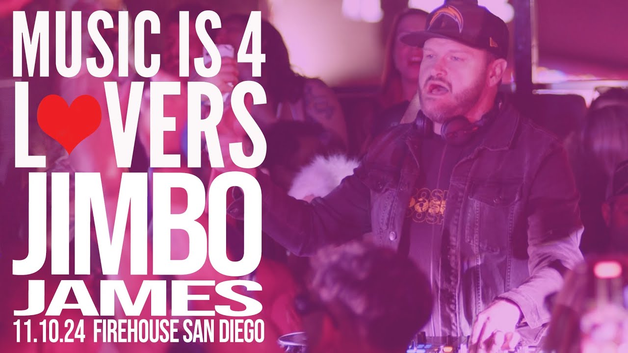 Jimbo James at Music is 4 Lovers [2024-11-10 @ Firehouse, San Diego] [MI4L.com]