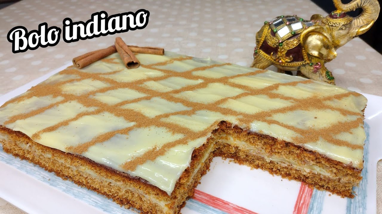 COMO FAZER BOLO INDIANO FÁCIL | PERFEITO!!!