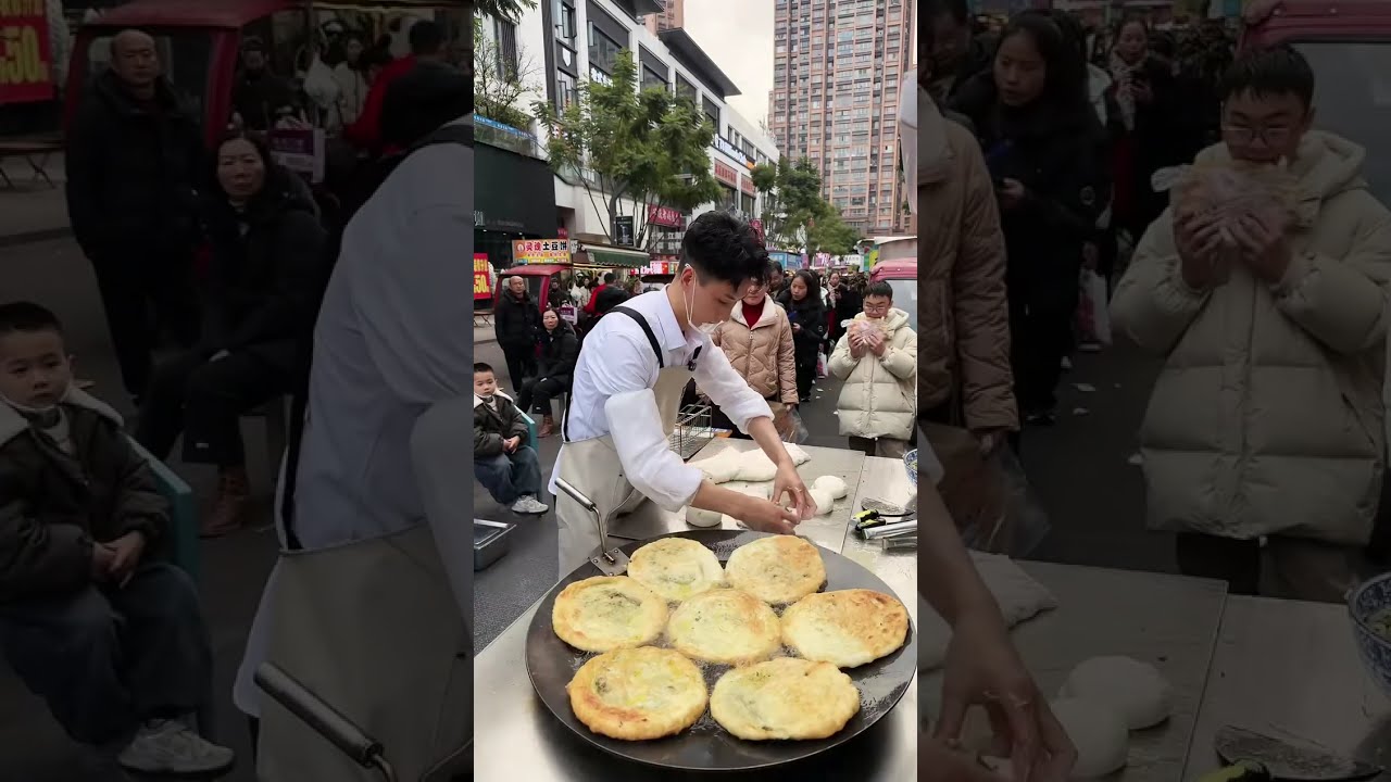 Street special snacks live broadcast