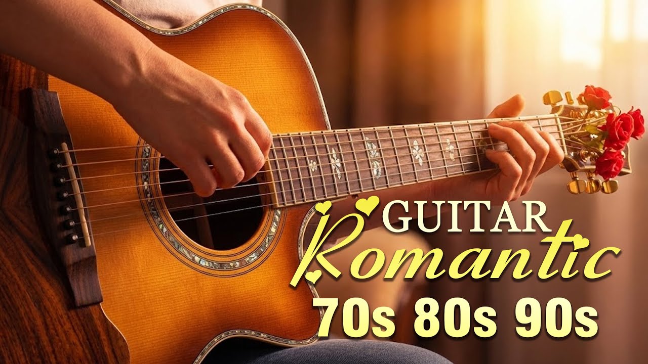 Romantic Guitar Music Takes You Into Beautiful Love Paradise, Relaxing Healing Music