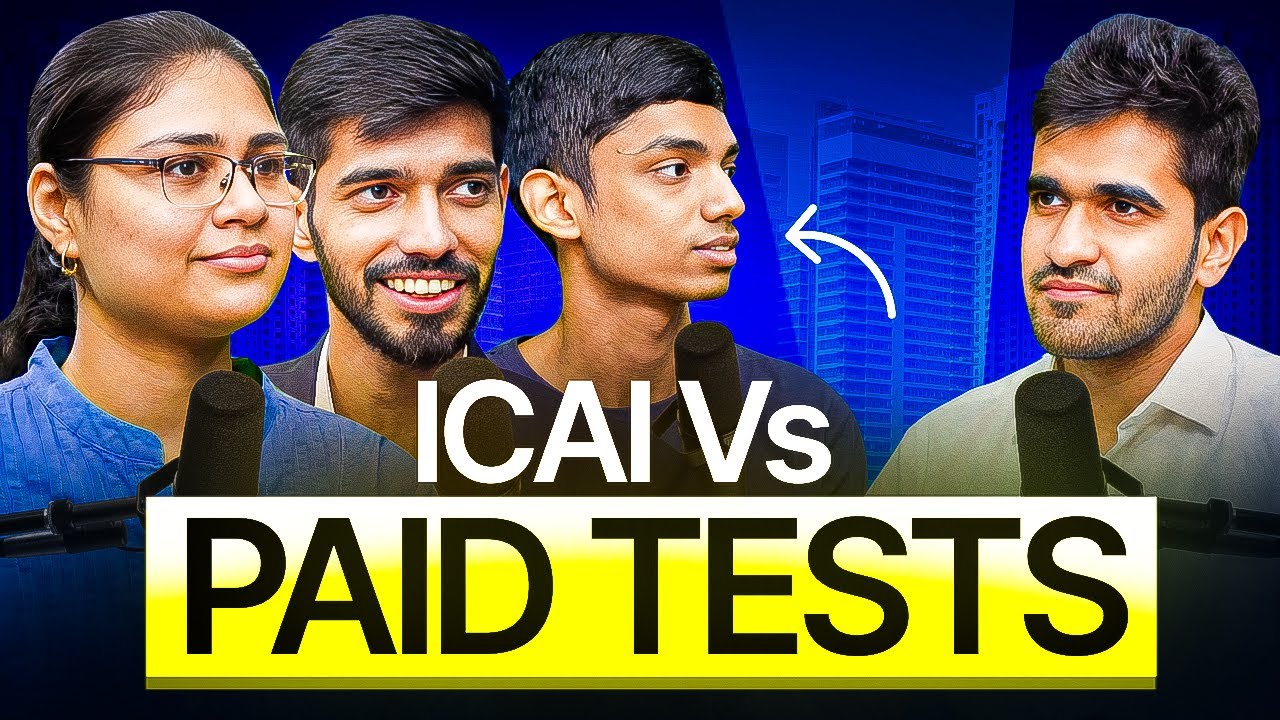 ICAI Mock Test vs Paid Series: CA AIR Honest Review For Jan Attempt | Kushal Lodha Clips