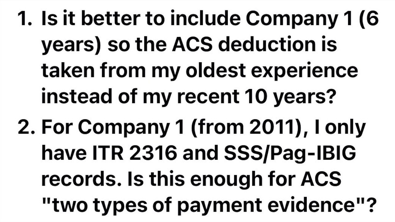 ACS Skills Assessment for Australia PR: Q & A – 2026 ( 5 )