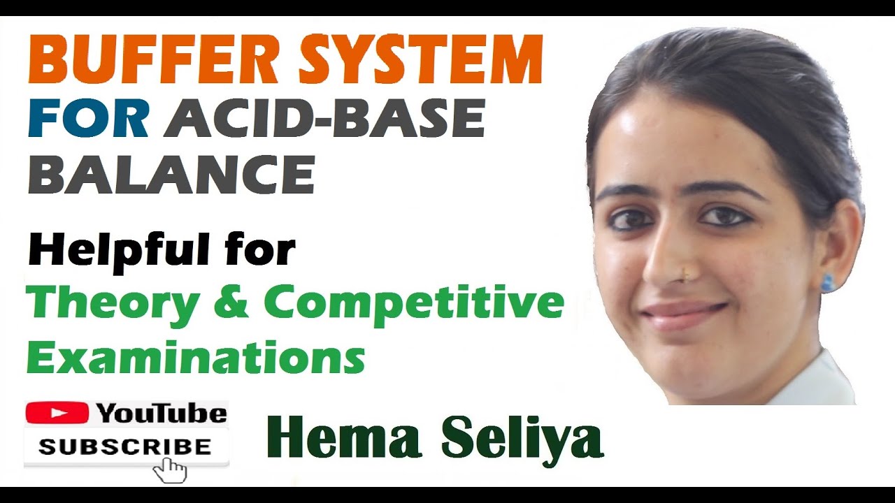 BUFFER SYSTEM FOR ACID-BASE BALANCE