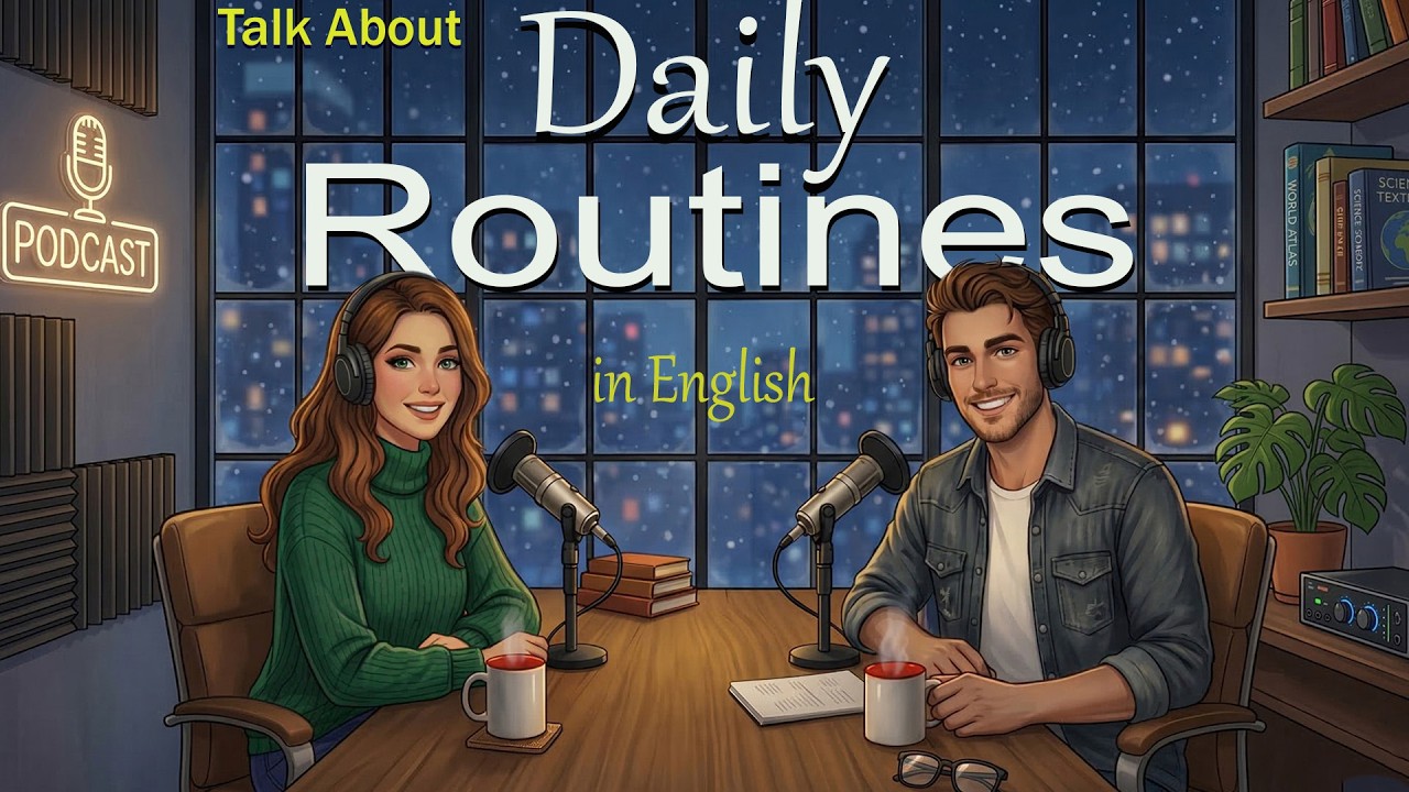 Talk About Daily Routines for Bette Life | English Talk  for Easy English Conversation