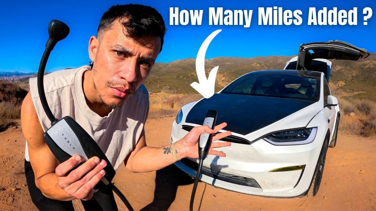 First Time Solar Charging My Tesla (Battery Failure)