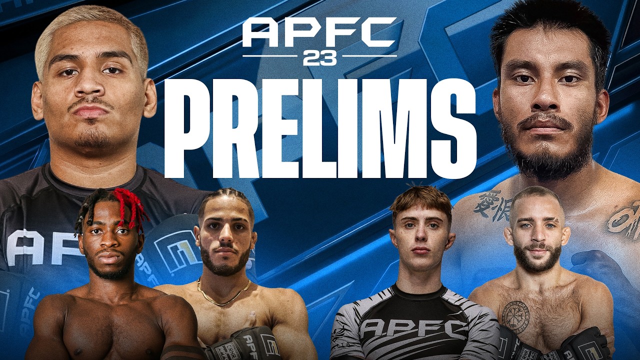 APFC 23 LIVE PRELIMS | #APFC22