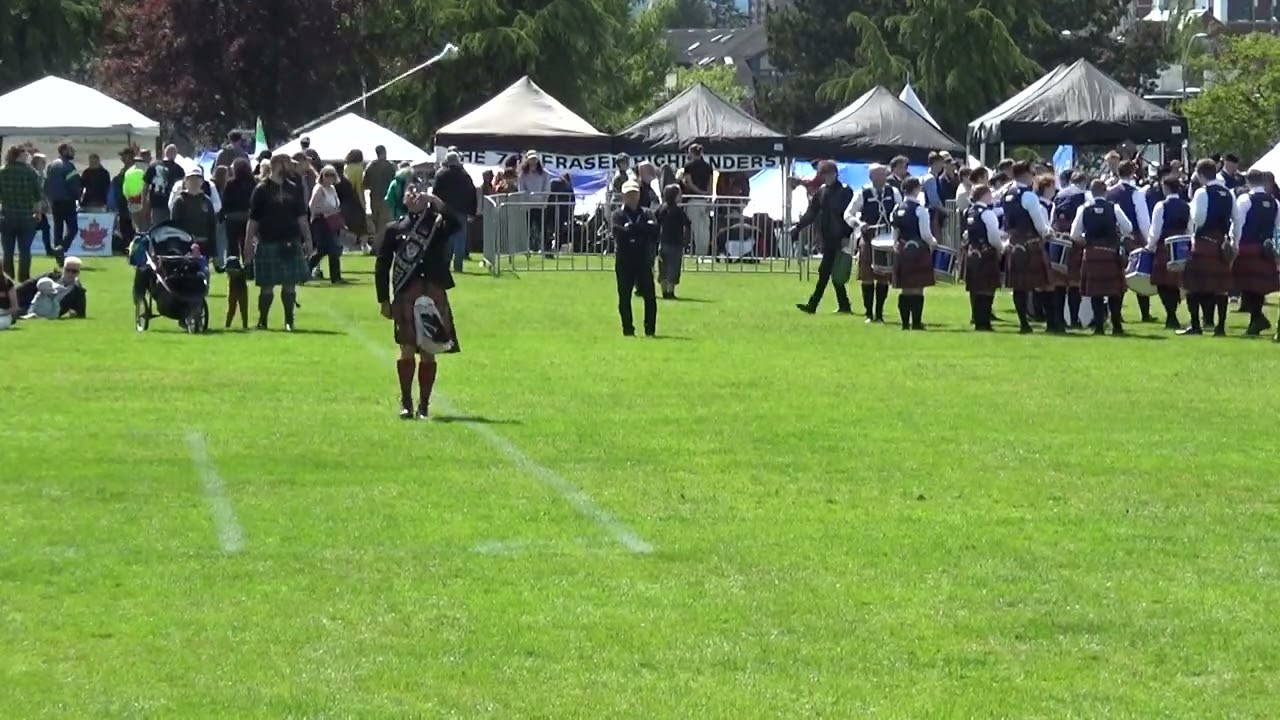 Jason Paguio - Drum Major Demonstration - 2025 Victoria Highland Games Saturday