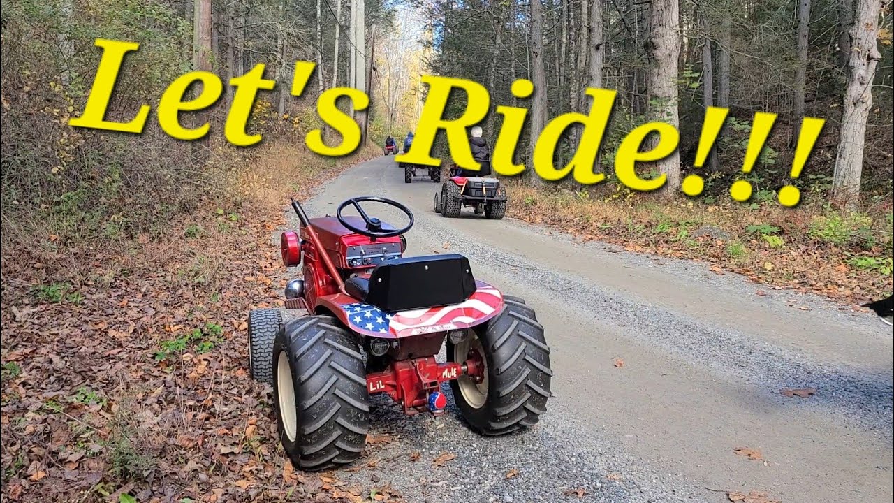 Fall 2025 Garden Tractor Ride VinsRJ 