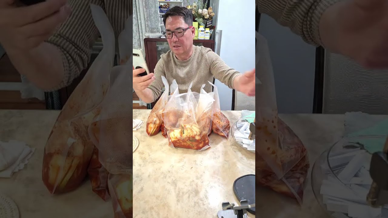 겉절이 김치 이벤트 합니다 식사 맛있게 드세요