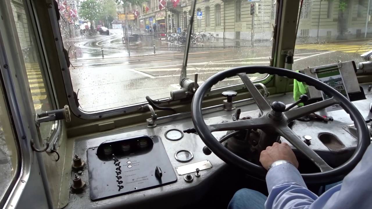 Old SVB Bern Saurer Bus 86