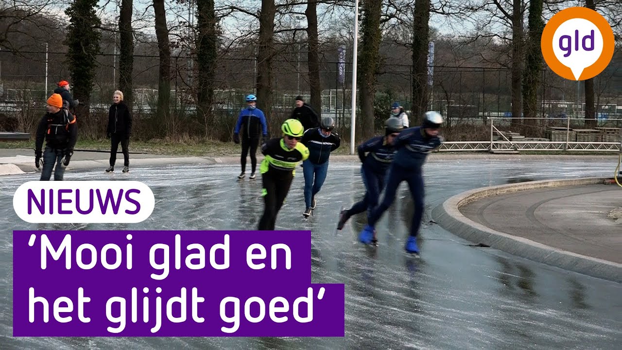 De eerste schaatsbaan met natuurijs in 2025