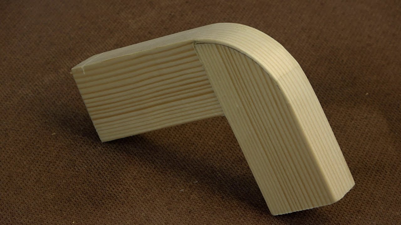 🔥 Amazing making this curved joint in wood. Nice woodworking technique
