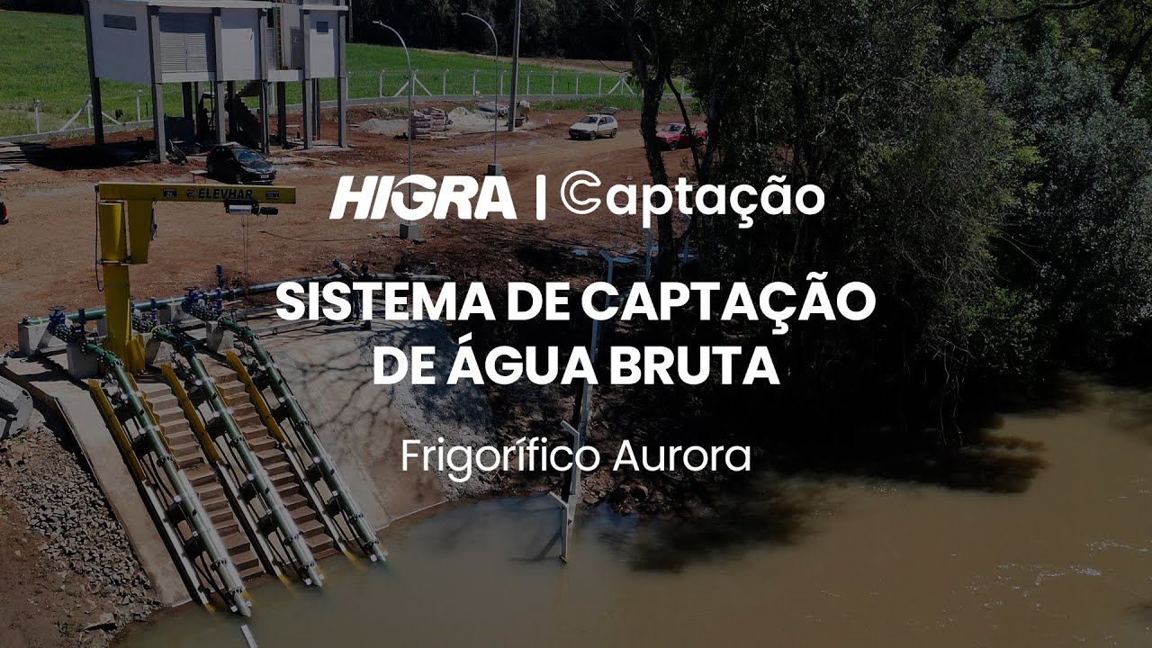 Sistema de Captação de Água Bruta – Frigorífico Aurora | Tapejara/RS