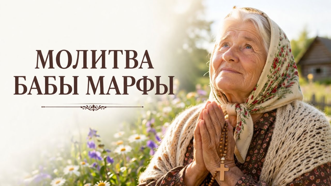 Христианский рассказ ⚜️ Молитва бабы Марфы 