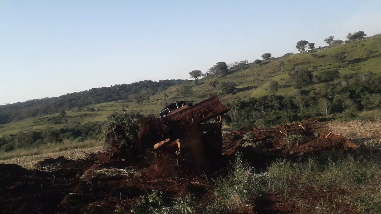 mf 3366 arrancando toco é gritando a turbina