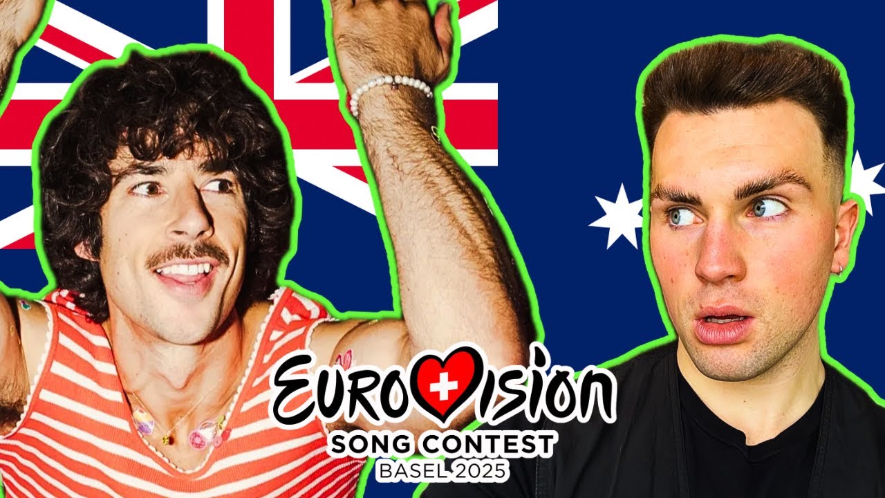 LET’S REACT TO AUSTRALIA’S ENTRY FOR EUROVISION 2025 | GO-JO - MILKSHAKE MAN