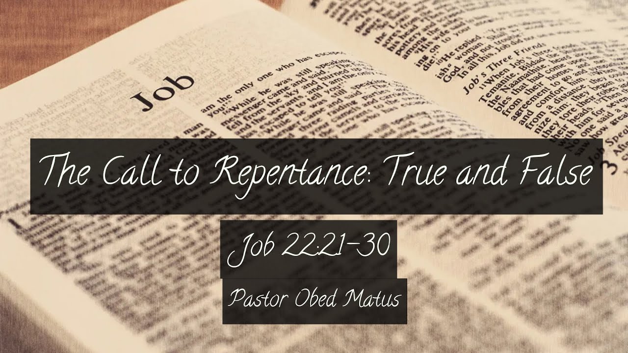 October 11, 2025 Worship Service Livestream — The Call to Repentance