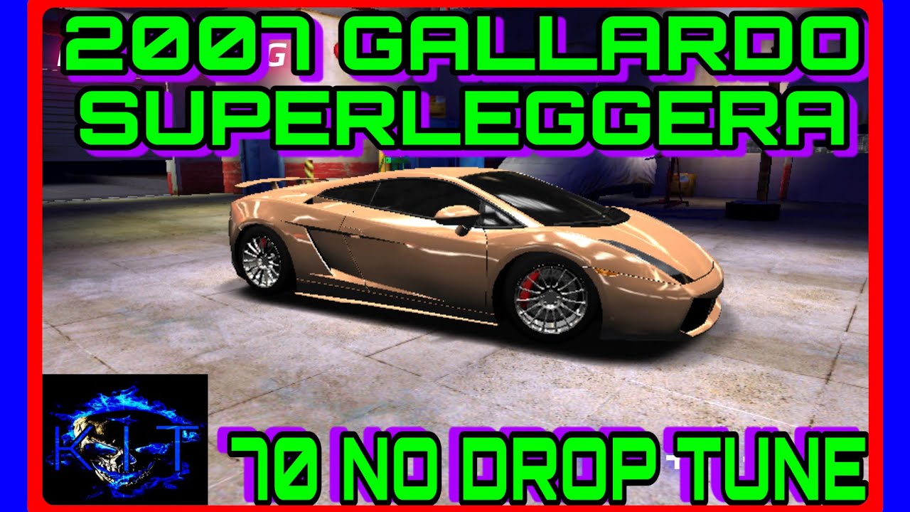 ( 2007 GALLARDO SUPERLEGGERA ) showroom car. 70 NO DROP TUNE. Thanks for watching👍 rush racing 2