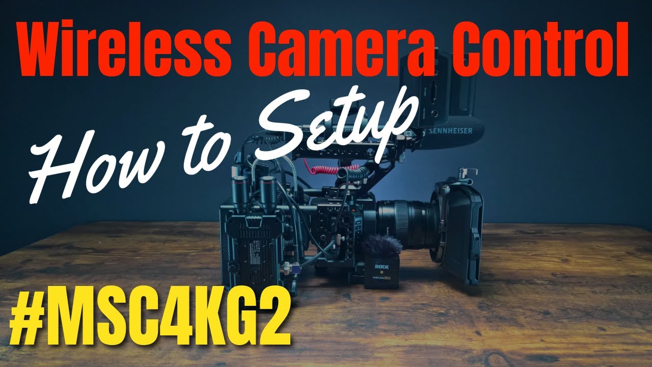 Blackmagic Micro Studio Camera 4K G2 Wireless Remote Control REST API Setup