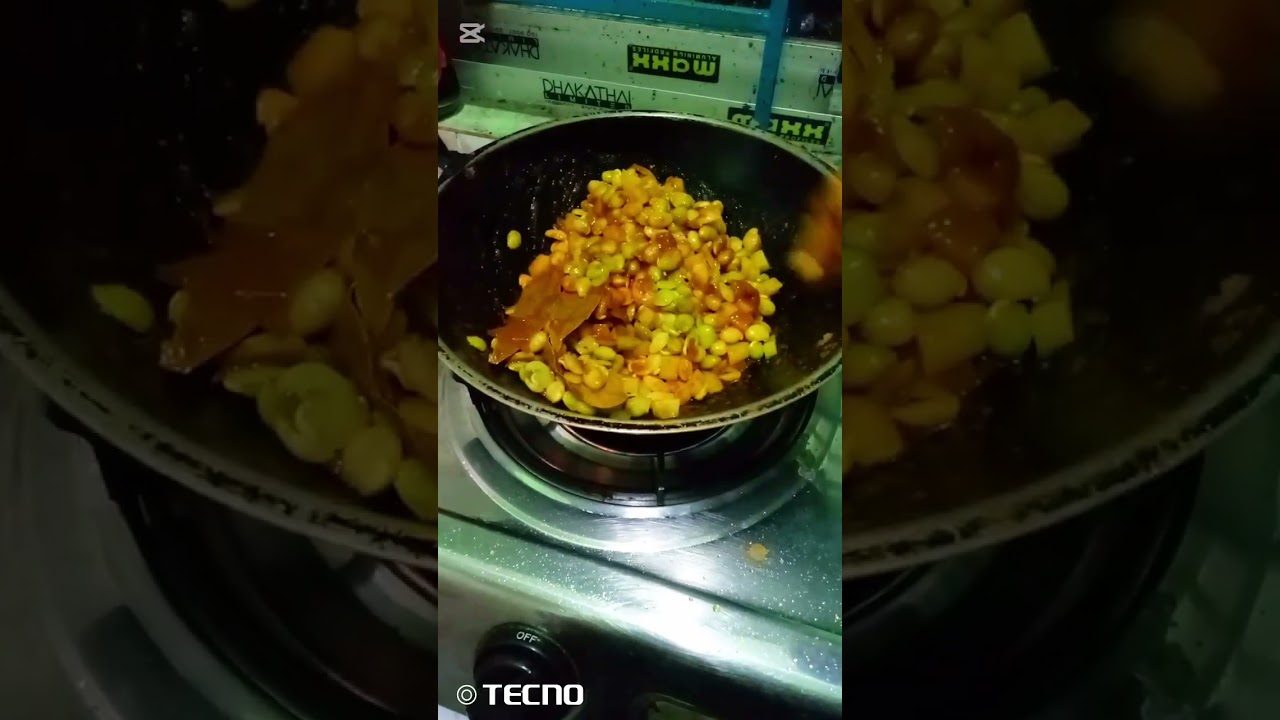 সেহরির জন্য শিং মাছ দিয়ে সিমের বিচি তরকারি রান্না করেছি