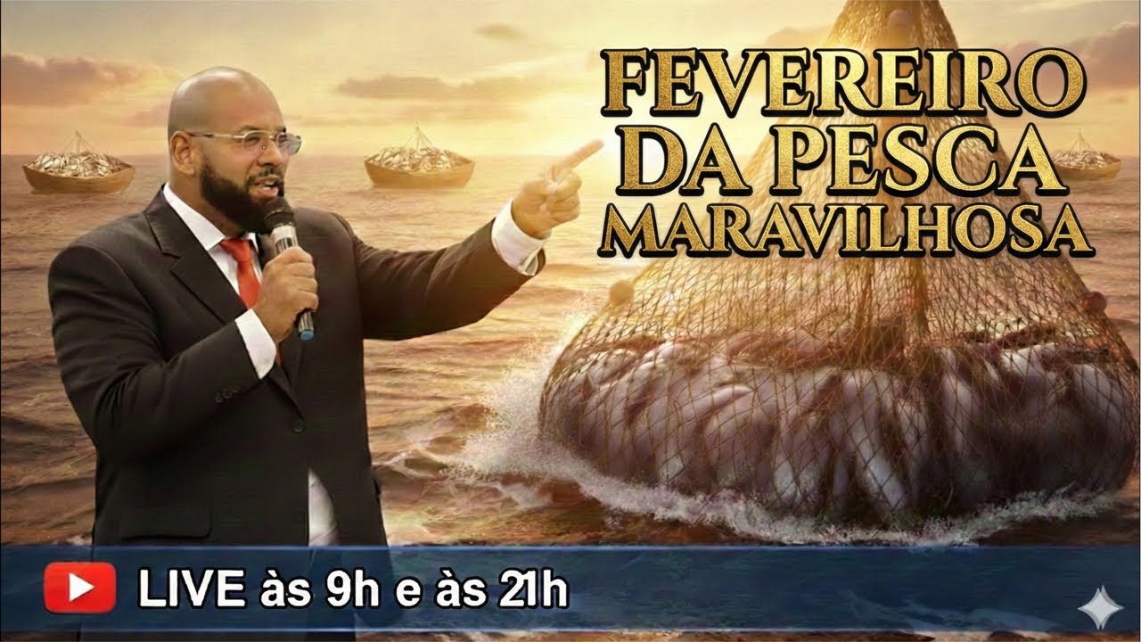 11ª ORAÇÃO DA MANHÃ E PESCA MARAVILHOSA - 11/02/2026