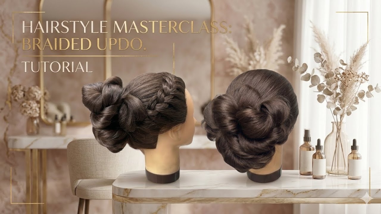 Step by Step Advance Hairstyle Tutorial || Rose Bun || Flower Bun