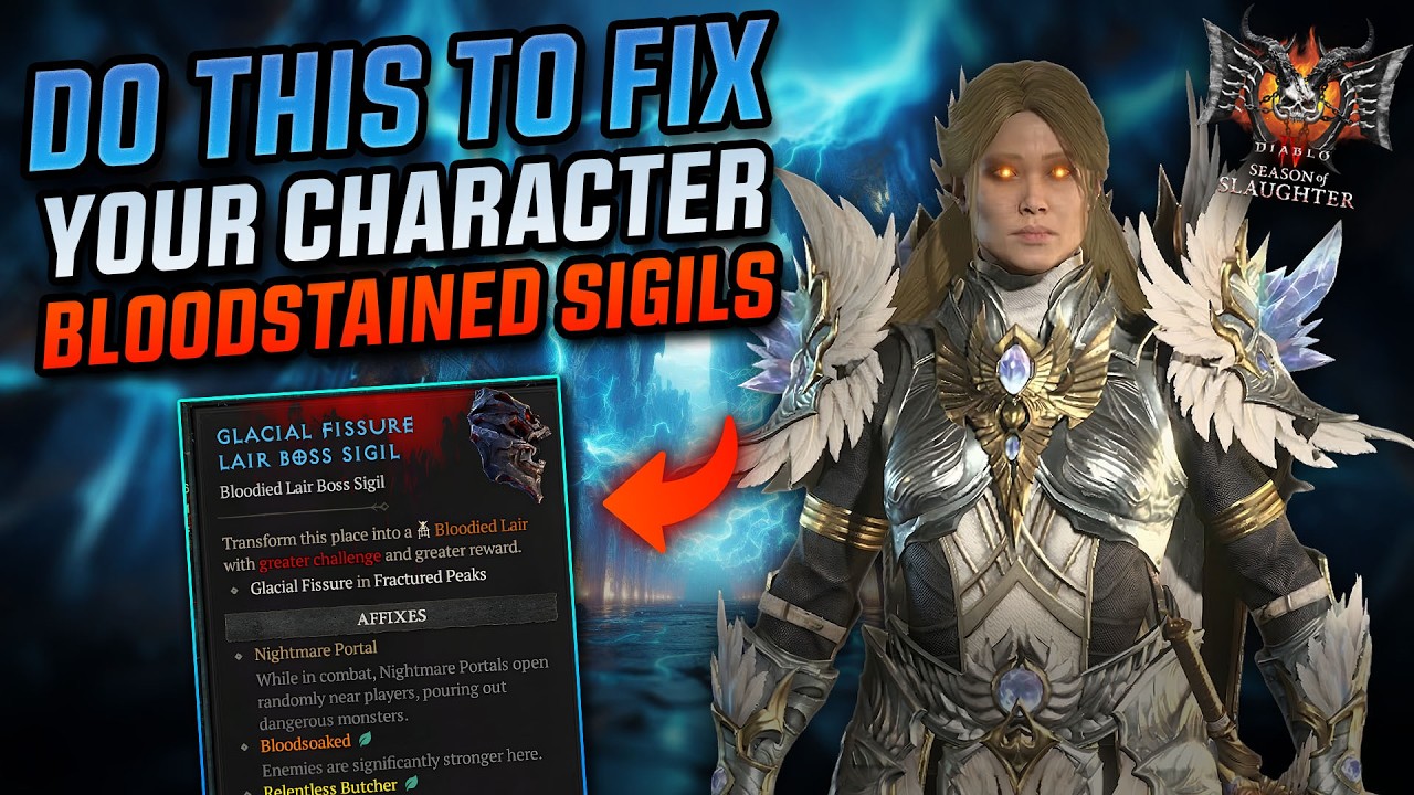 DO THIS To Fix Your Character SIGILS | Diablo 4 S12